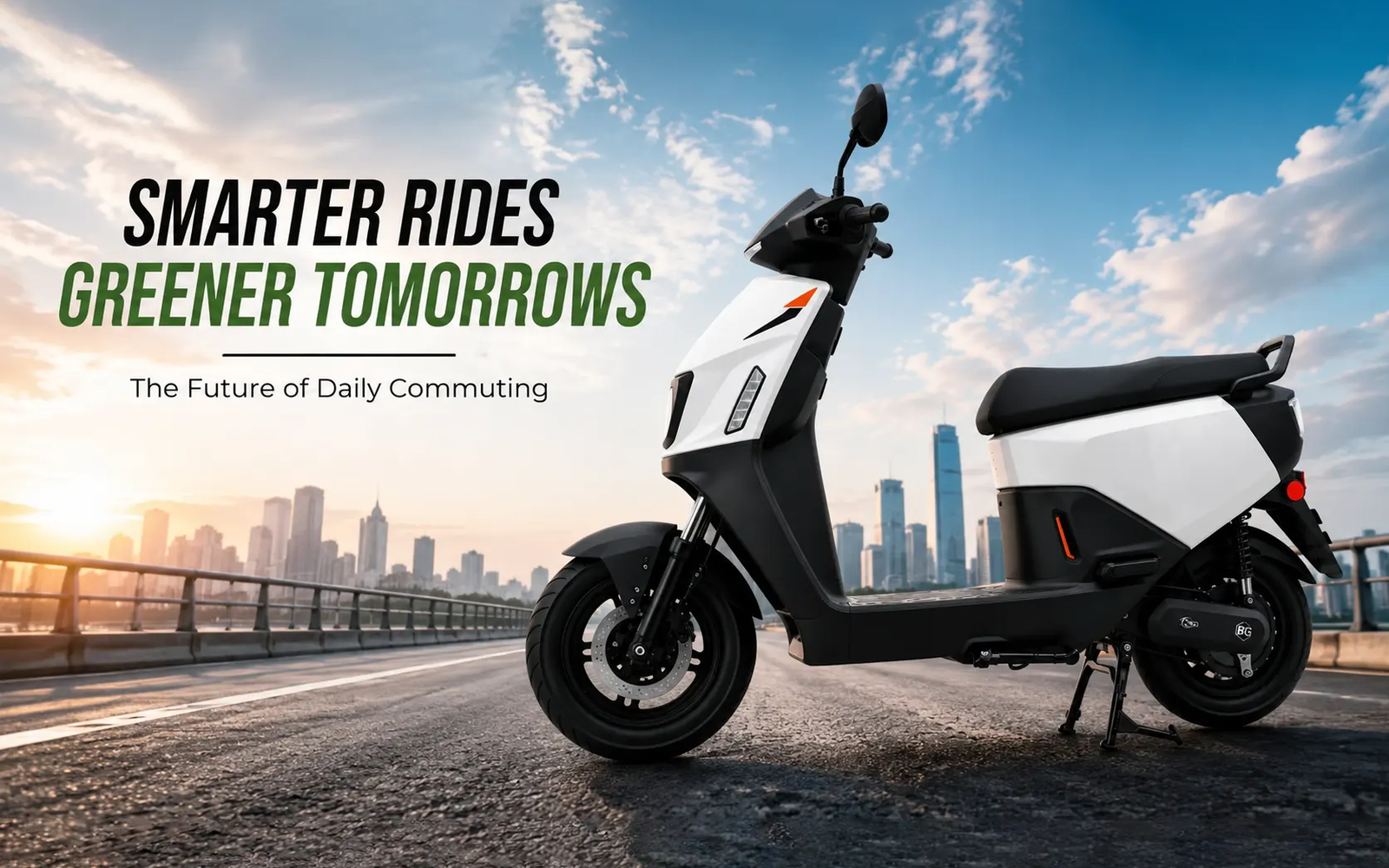 BGauss BG OOWAH Electric Scooter – Smart, Stylish & Efficient Urban Mobility