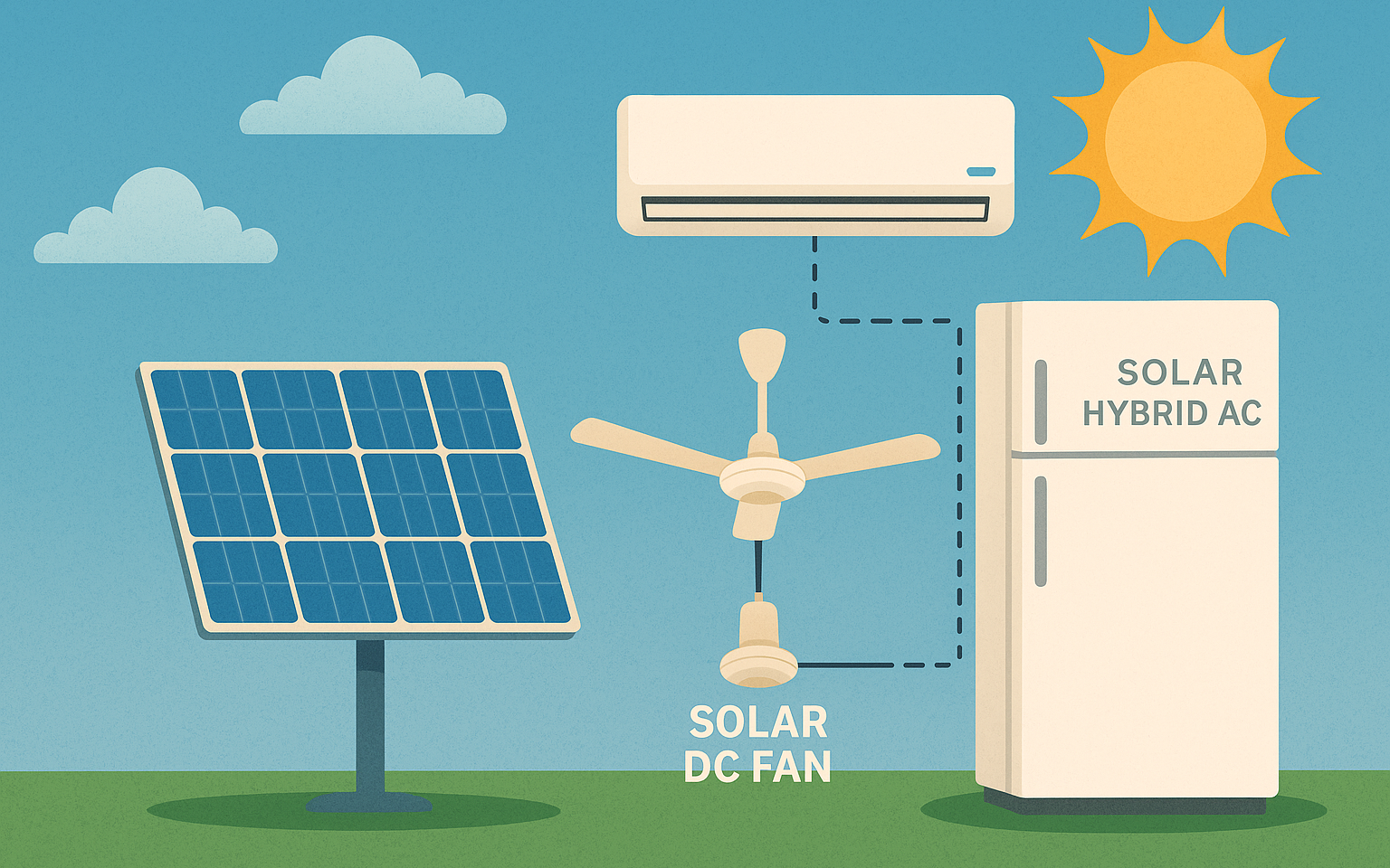 Solar ACs and Fans in Kerala: How Much Money Do You Actually Save?