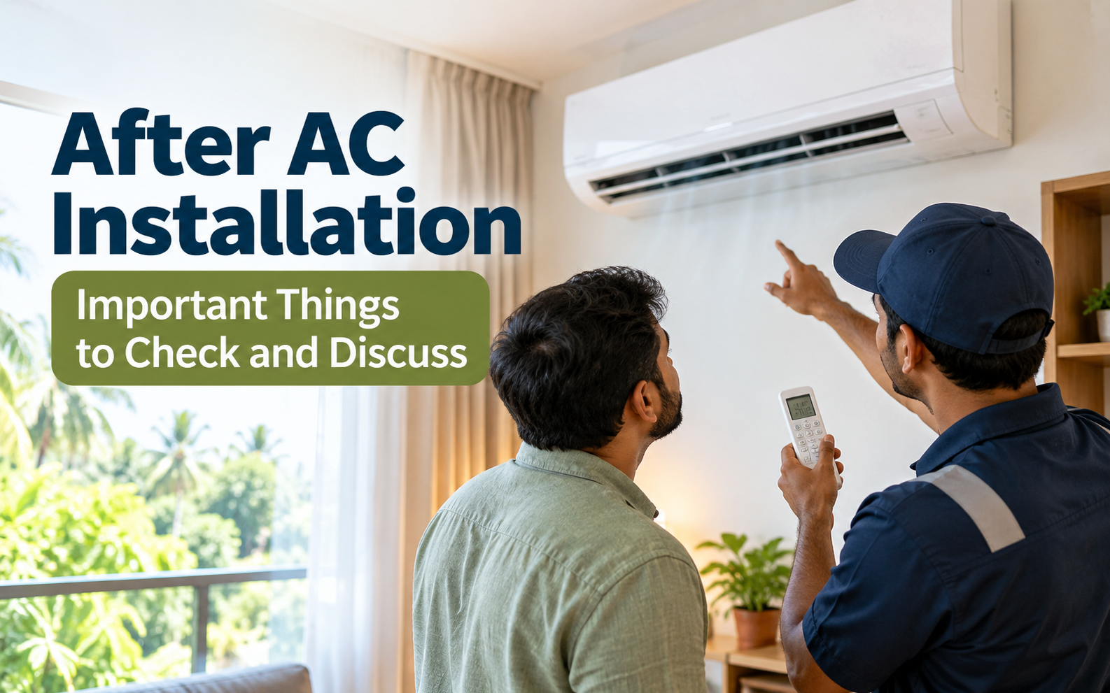 New AC Installation Checklist: What to Check Before the Technician Leaves