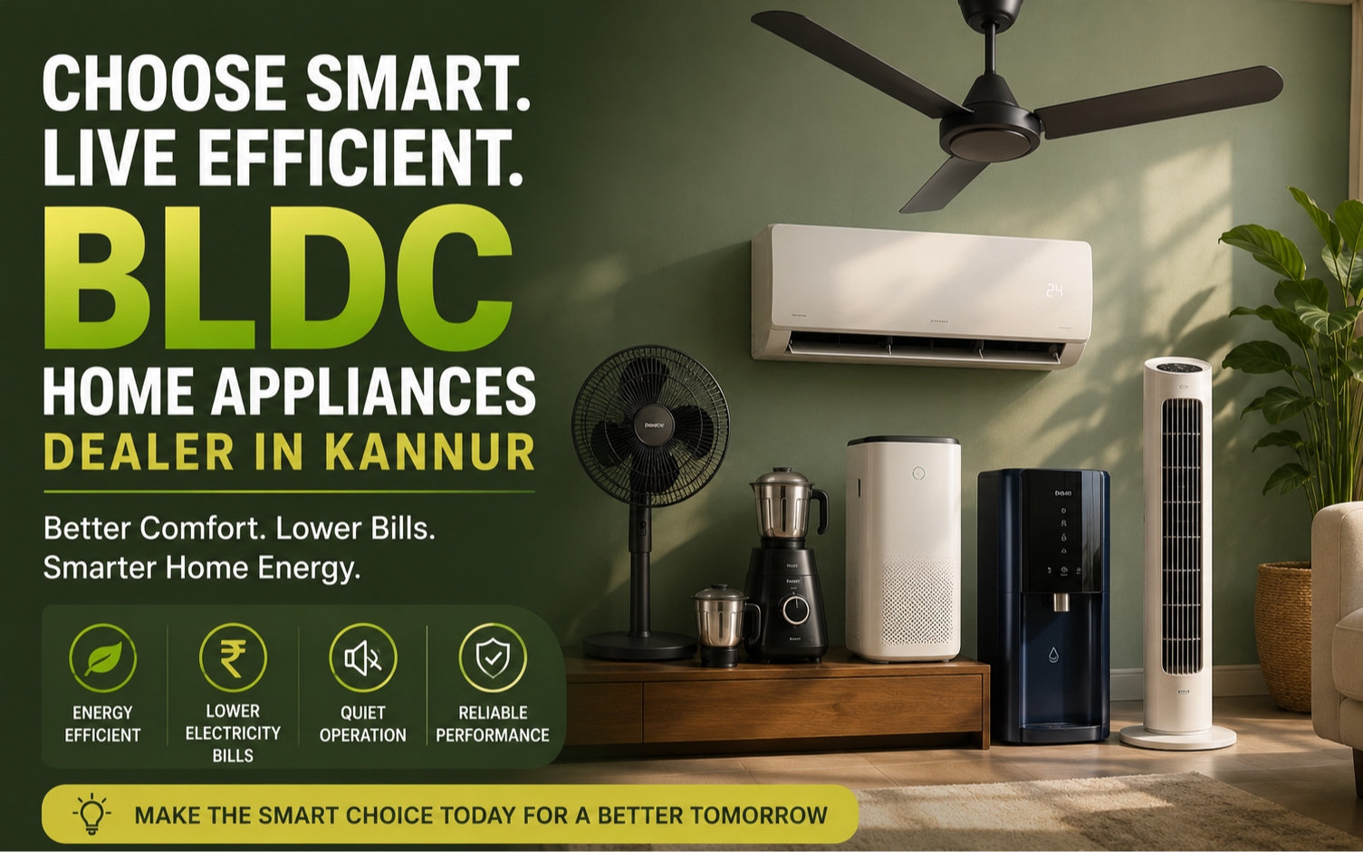 Best BLDC Home Appliances Dealer Kannur | Buying Guide